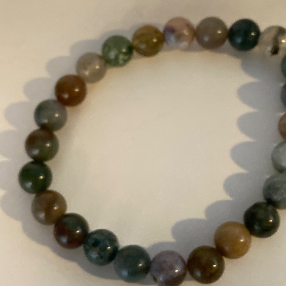 Beaded bracelet with natural stones - Picture 2 of 8